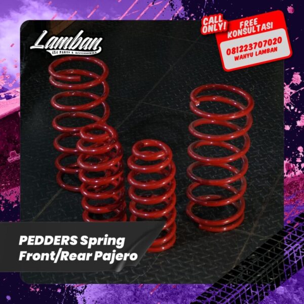 PEDDERS Spring Pajero F&R - FRONT