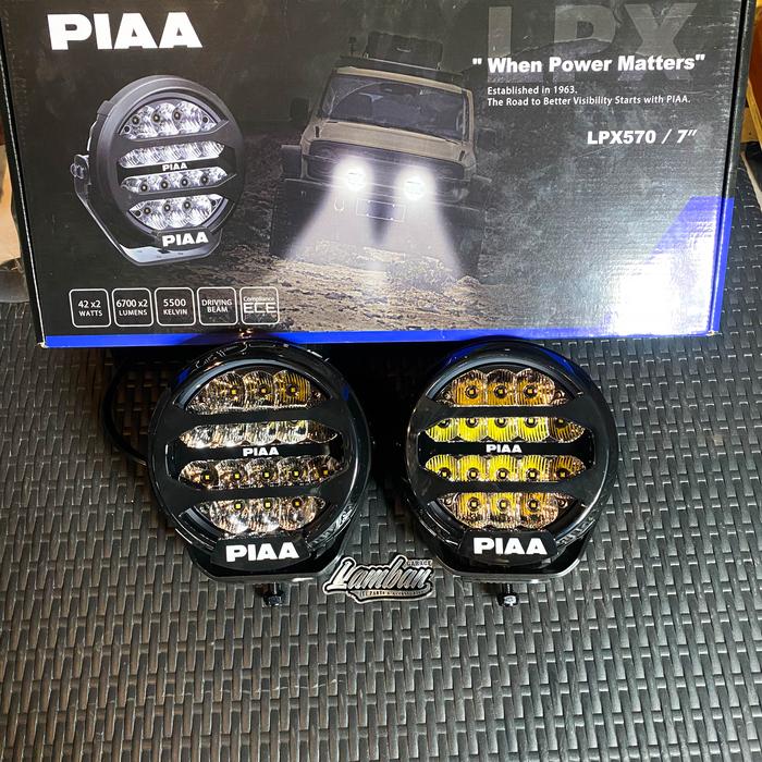PIAA LPX570 White Lamp Kit 7Inch 42W 5500K 6720 - Image 2
