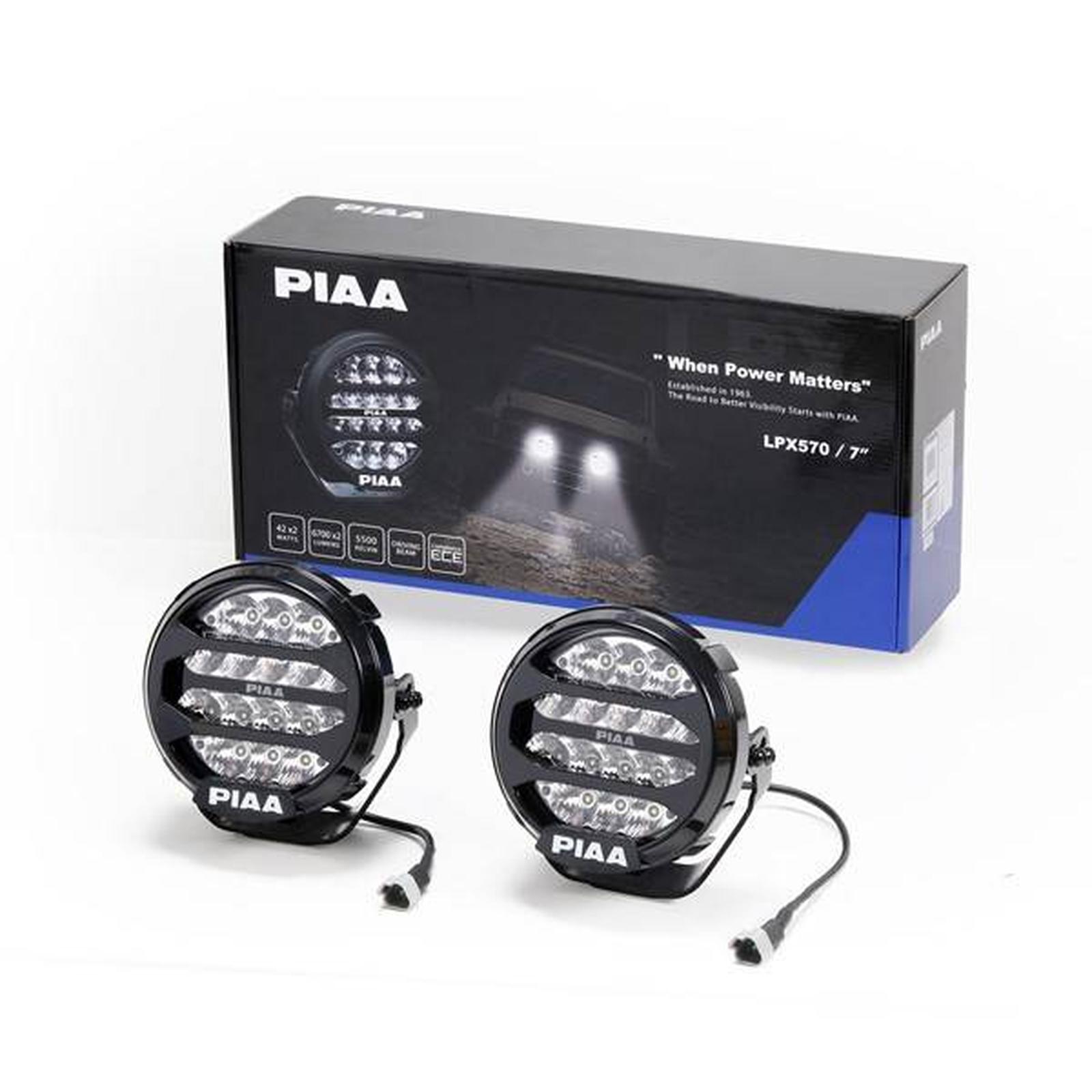 PIAA LPX570 White Lamp Kit 7Inch 42W 5500K 6720