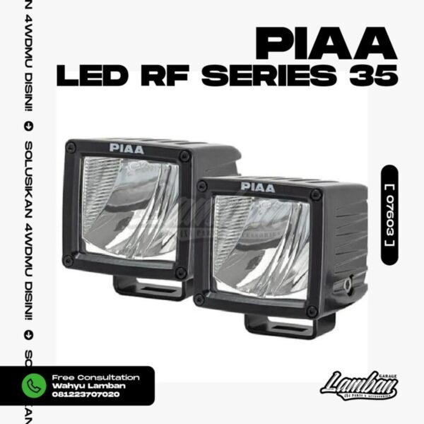PIAA RF3 LED SQUARE DKRF35X(07603)