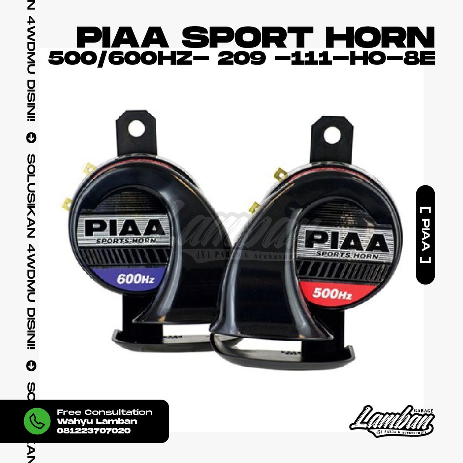 Piaa Sport Horn 500/600Hz- 209 -111-Ho-8E
