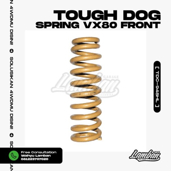 Tough Dog Spring VX80 Front [TDC-948HL]