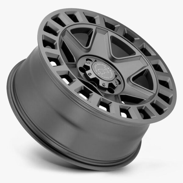VELG BLACK RHINO YORK MATTE GUN METAL (ET-12) 17X9 5X127
