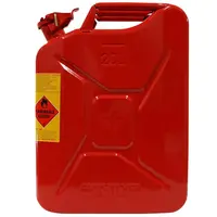 PROQUIP JERRY CAN 20L RED METAL